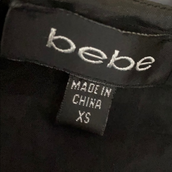 Bebe dress extra small silk dress - Picture 8 of 9